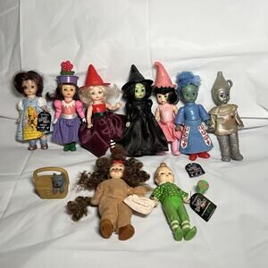 Madame Alexander Wizard of Oz McDonald’s Dolls Set Of 10 (2008) Some With Tags